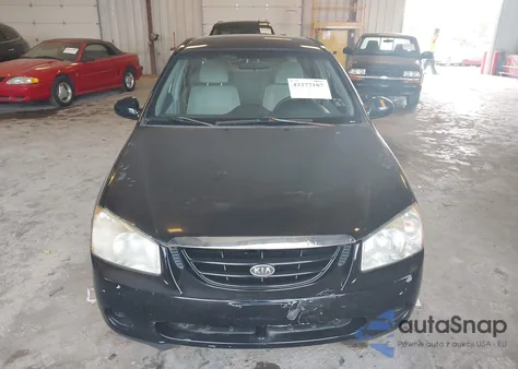 2006 Kia Spectra Ex/Lx/Sx z USA, uszkodzony, nr VIN KNAFE121765348166